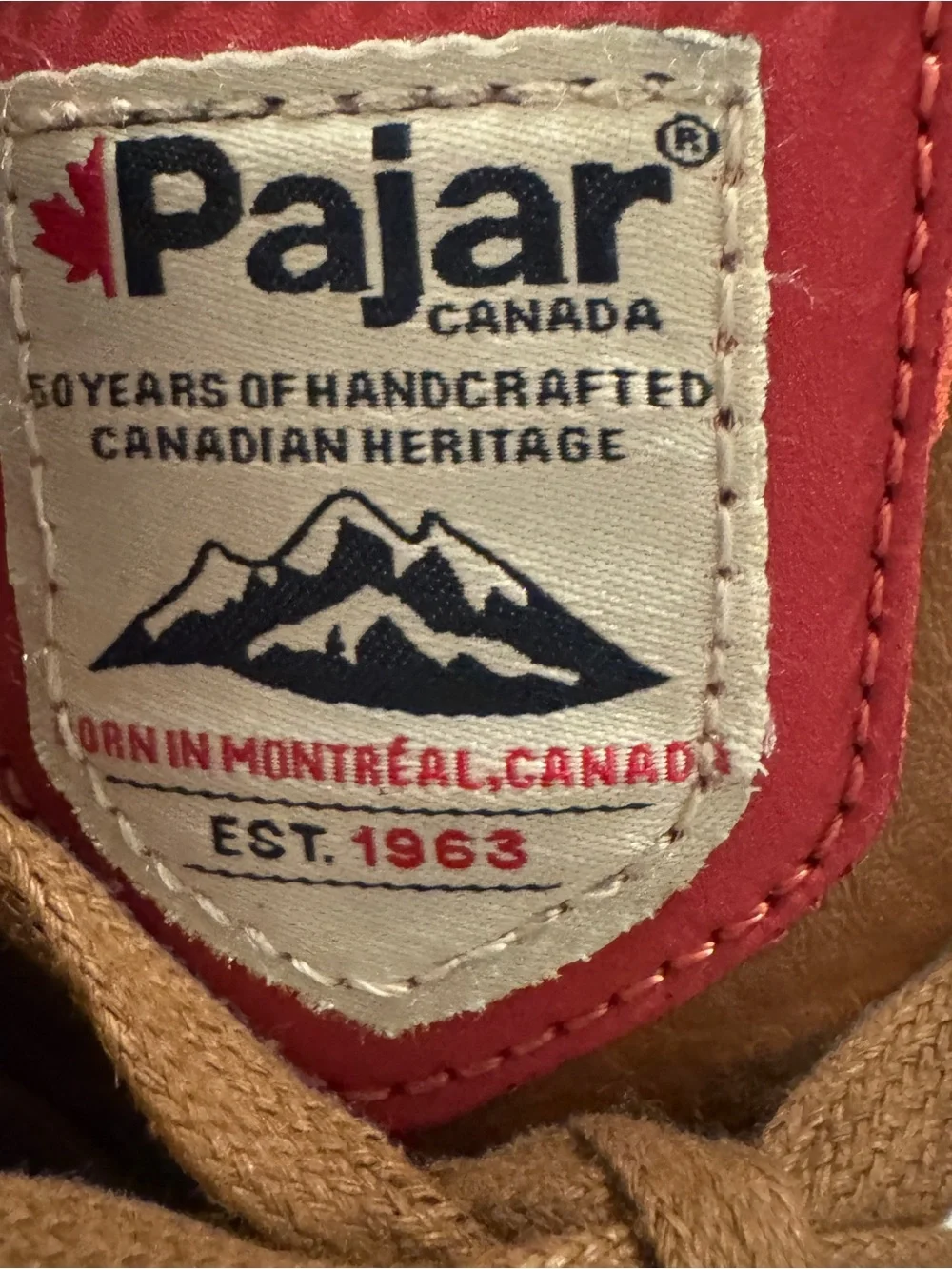 Pajar Canada Waterproof SNOW Brown Leather Boots WATERPROOF Size 10-10.5 (43)
